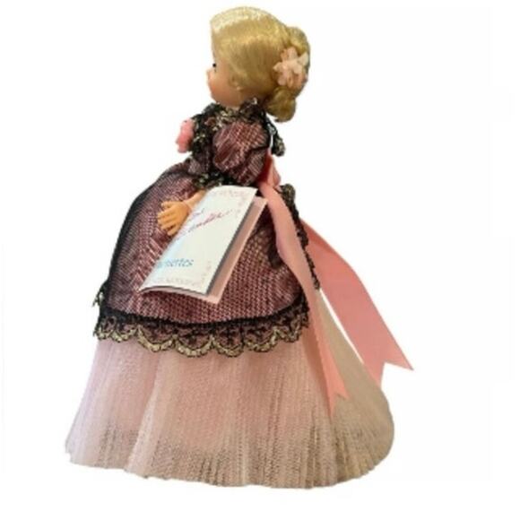 MADAME ALEXANDER PORTRETTES 10” Rosette Doll Pink Lace Gown New in Box Tag 1115 - Picture 5 of 11